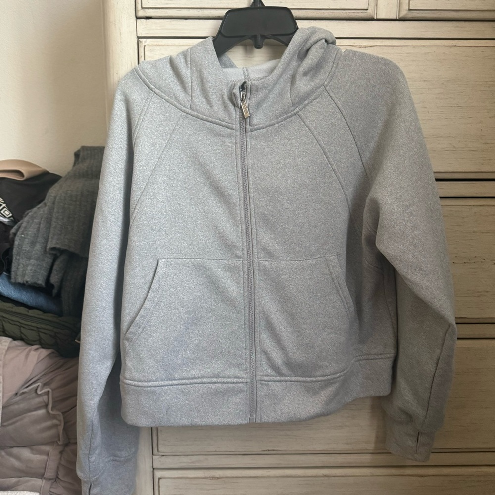 Amazon Cropped Zip Up Hoodie